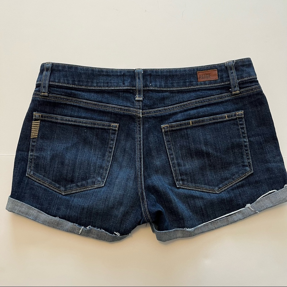 PAIGE Denim Jean Short Cut-Offs